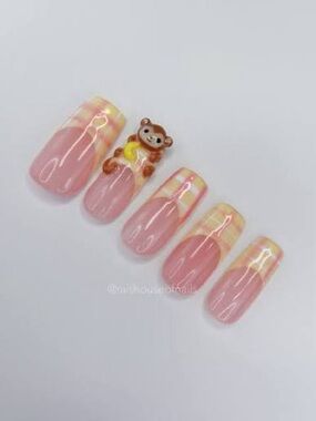 Plaid Press-On Nails